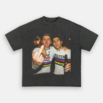 World Champions Together Merckx & Pogačar TEE 1