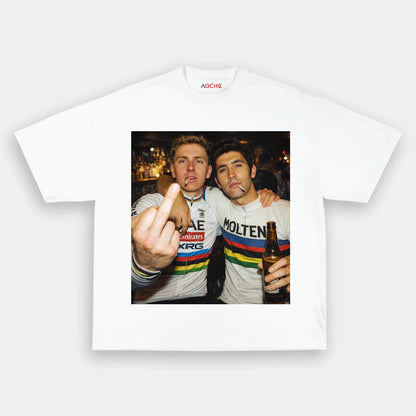 World Champions Together Merckx & Pogačar TEE 1