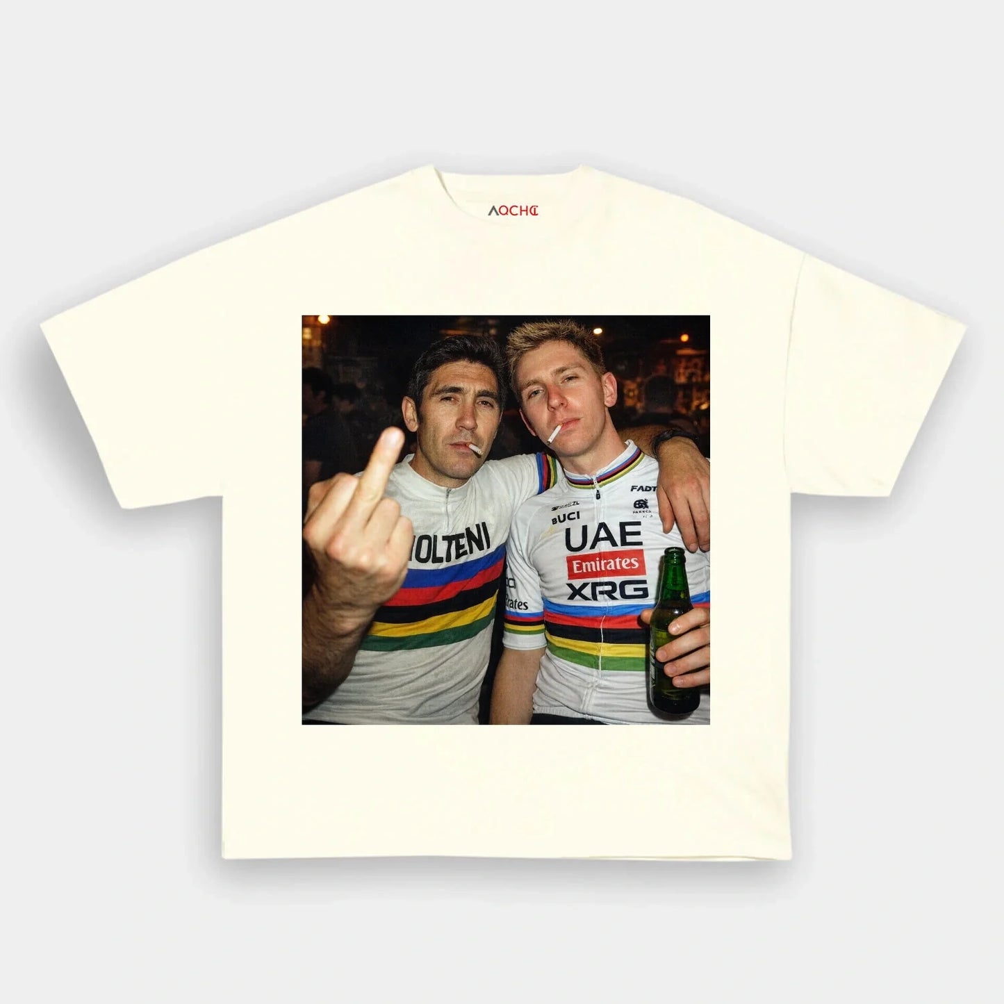 World Champions Together Merckx & Pogačar TEE 3