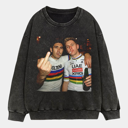 World Champions Together Merckx & Pogačar TEE 3