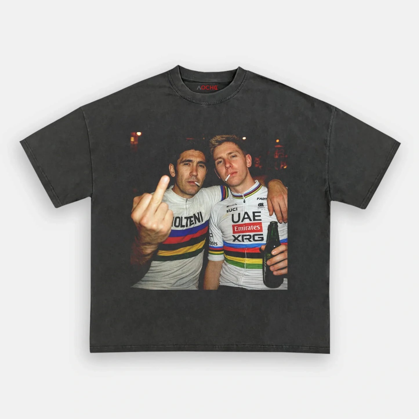 World Champions Together Merckx & Pogačar TEE 3